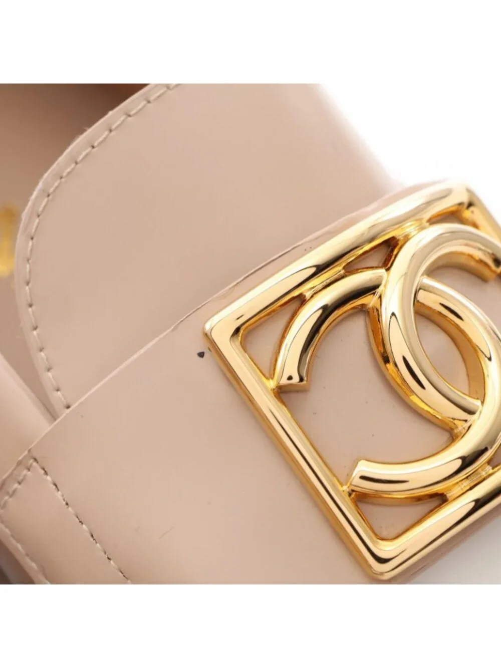 Chanel Loafers CC Logo Leather